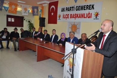 Ak Parti Gemerek İlçe Başkanlığı Aday Adaylarını Tanıttı