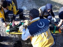 Maden Yüklü Tır Devrildi Açıklaması 1 Yaralı