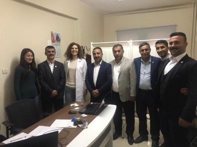 Sağlık-Sen Yöneticilerinden Beytüşşebap'ta Göreve Başlayan Dr. Neslihan Arslan'a Hayırlı Olsun Ziyareti