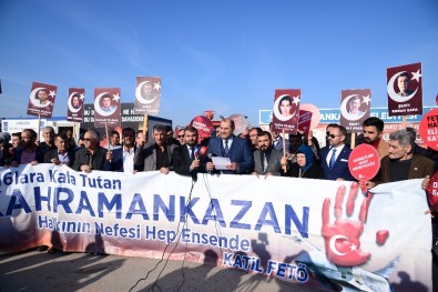 Şehit Yakınları Ve Gazilerden Kahramankazan Belediye Başkanı Ertürk'e Destek