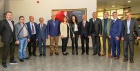 KADIR ÖZDEMIR - Sendikacılardan Başkan Çerçioğlu'na Ziyaret