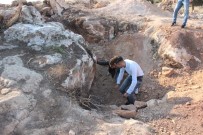 DİNAMİT - Tarihi Eser Kaçakçıları Jandarmayı Görünce Kazma Küreği Bırakıp Kaçtı