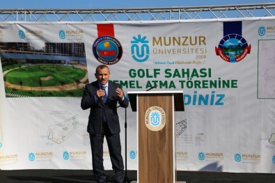 Bakan Çavuşoğlu, Tunceli'de Golf Sahasının Temelini Attı