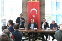 ESNAF ODASI - Başkan Toçoğlu, Minibüsciler Odası Üyeleri İle Bir Araya Geldi