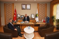 BILIM ADAMLARı - Dekan Pirinççi'den Başkan Taban'a Ziyareti