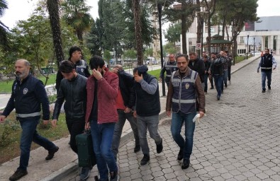 Samsun'da Kablo Hırsızlığından 13 Şüpheli Adliyede