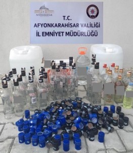 Afyonkarahisar'da Gümrük Kaçağı Alkol Ele Geçirildi