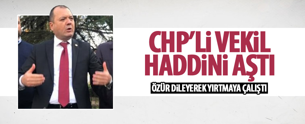 CHP'li Aygun Trabzonlulara hakaret