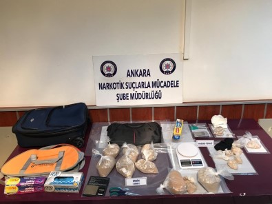 İstanbul'dan Ankara'ya Eroin Getiren Çeteye Dev Operasyon