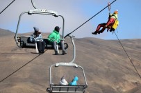 ERCIYES - Teleferikte Mahsur Kalan 8 Kişi Düzenlenen Operasyonla Kurtarıldı