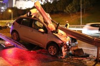 TEM'de Feci Kaza Kaza Açıklaması 1 Yaralı