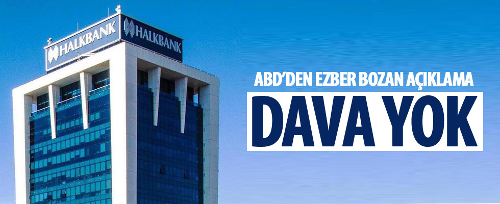 ABD'den Halkbank açıklaması