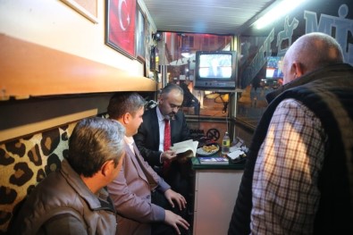 Aktaş Taksicilerle Buluştu