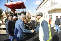 Başkan Çelik, Pınarbaşı'nda Yol Çalışmalarını Takip Etti