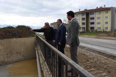 Başkan Dursun Ay Dere Islah Çalışmalarını İnceledi