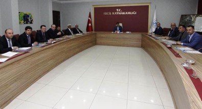 Erciş'te 'OSB Durum Değerlendirme' Toplantısı