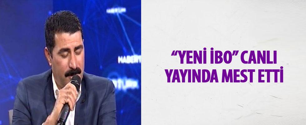 'Yeni İbo' canlı yayında mest etti