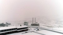 ERCIYES - Erciyes'e Lapa Lapa Kar Yağdı