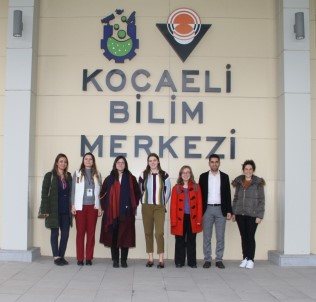 İngiliz Heyet Kocaeli Bilim Merkezi'ni Gezdi