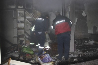 Karaman'da Tek Katlı Ev Çıkan Yangın Korkuttu