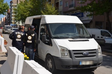 Uşak'ta Yakalanan 63 Şahıstan 22'Si Tutuklandı