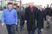 İLKER AKTAŞ - Bakan Soylu'dan, Öldürülen Karacan'ın Ailesine Taziye Ziyareti