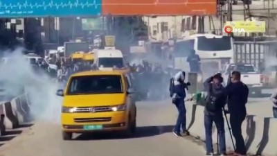 İsrail Askerleri Gazetecilerin Eylemlerine Müdahale Etti