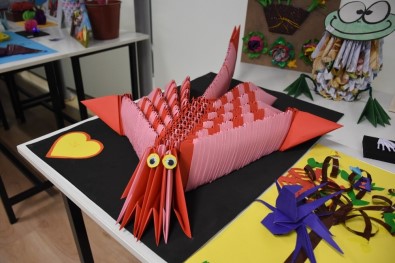 Origami Yarışmasında Ödüller Sahiplerini Buldu