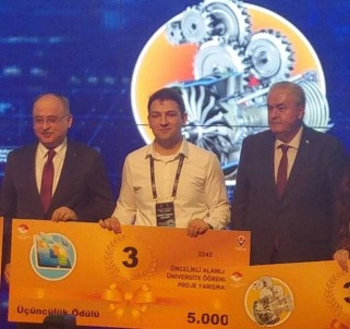TÜBİTAK Proje Yarışması'nda Türkiye Finaline Zonguldaklı Ahmet Burak Kaldı