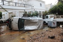 NEYZEN TEVFIK - Bodrum'u sel vurdu