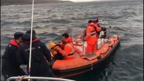 EGE DENIZI - 10 Göçmen Kurtarıldı