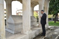 SÜLEYMAN ÇELEBİ - Aktaş'tan Mevlit Kandilinde Süleyman Çelebi'nin Kabrine Ziyaret