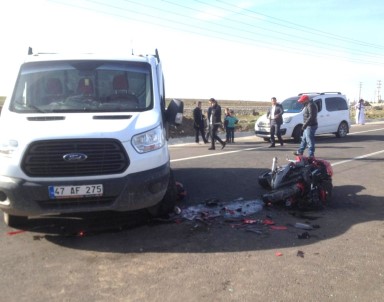 Cizre'de Motosiklet İle Kamyonet Çarpıştı Açıklaması 1 Ölü