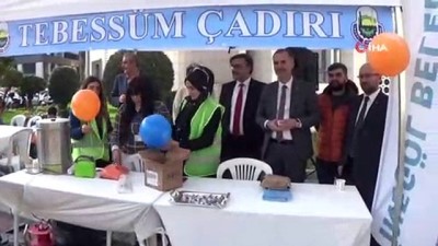 İnegöl Belediyesi, Kandil Dolayısıyla 'Tebessüm Çadırları' Kurdu