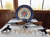 RUHSATSIZ SİLAH - Karadeniz'den Getirdiler, Niksar'da Satarken Yakalandılar