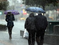 SAĞANAK YAĞMUR - Meteorolojiden sağanak uyarısı
