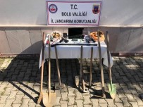 ÇEVRELI - Bolu'da Kaçak Kazı Operasyonu Açıklaması 9 Gözaltı