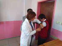 Daday'da Öğrencilere Aşı Yapıldı