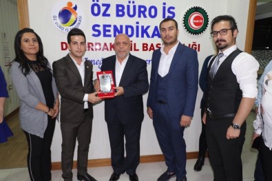 HAK-İŞ Genel Başkanı Arslan'dan Öz Büro-İş Sendikası'na Ziyaret