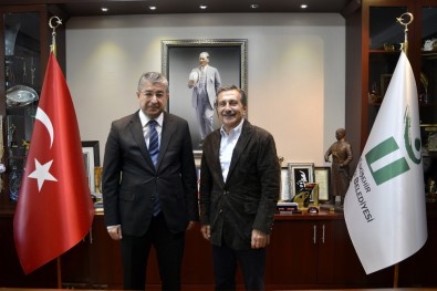 Kaymakam Yılmaz'dan Başkan Ataç'a Ziyaret