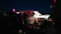 ALACAHAN - Sivas'ta Yolcu Otobüsü Hafif Ticari Araçla Çarpıştı Açıklaması 2 Ölü, 4 Yaralı