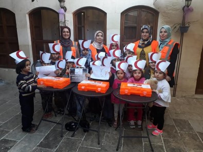 Türk Ve Suriyeli Çocuklar Kızılay'ın Etkinliğine Katıldı