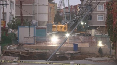 Ümraniye'de Çöken Metro İnşaatında 1 Kişinin Yeri Tespit Edildi