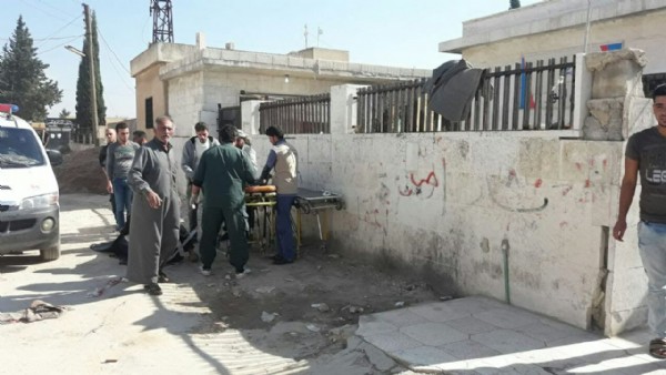 Esed rejimi o bölgeyi vurdu