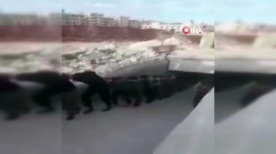 Afrin'de TSK Ve ÖSO'dan Yağmacılara Operasyon