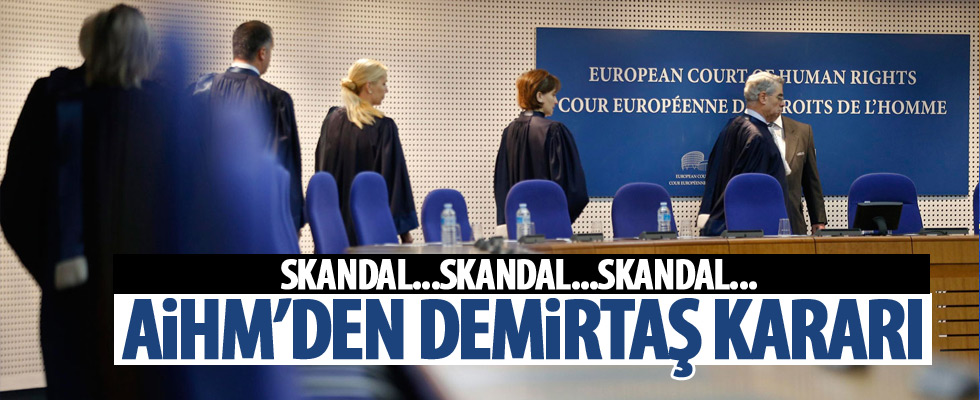 AİHM'den skandal karar
