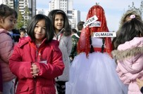 ÇOCUK GELİNLER - Çocuklardan 'Çocuk Gelin' Protestosu