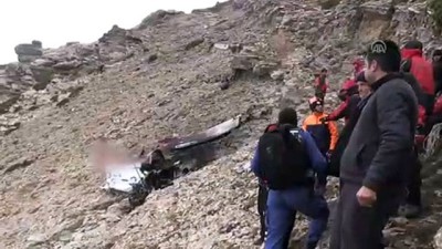 GÜNCELLEME 2 - Düşen Eğitim Uçağının Enkazı Bulundu