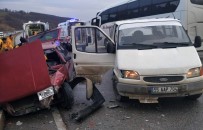 Samsun'da Trafik Kazası Açıklaması 6 Yaralı