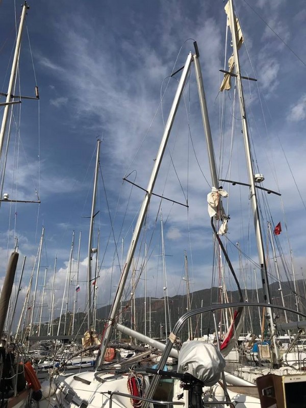 Marmaris'te dehşete düşüren görüntüler